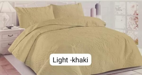 Luxury bed spread 100% Egyptian cotton 3 piece Article 7