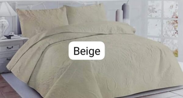 Luxury bed spread 100% Egyptian cotton 3 piece Article 8