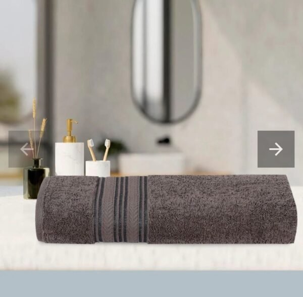 Export Quality 100% Premium Soft Cotton 1-Pcs Towel Set Gift Pack Article 5