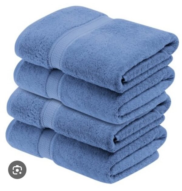 Export Quality 100% Premium Soft Cotton 4-Pcs Towel Set Gift Pack Article 9