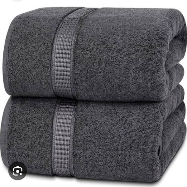 Export Quality 100% Premium Soft Cotton 2-Pcs Towel Set Gift Pack