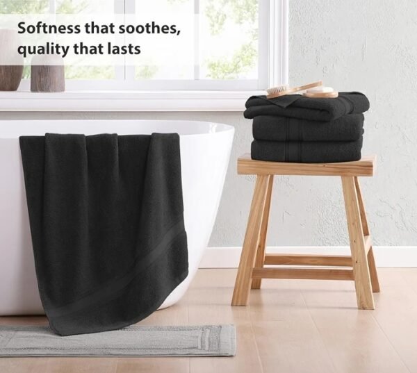 Export Quality 100% Premium Soft Cotton 3-Pcs Towel Set Gift Pack Article 7